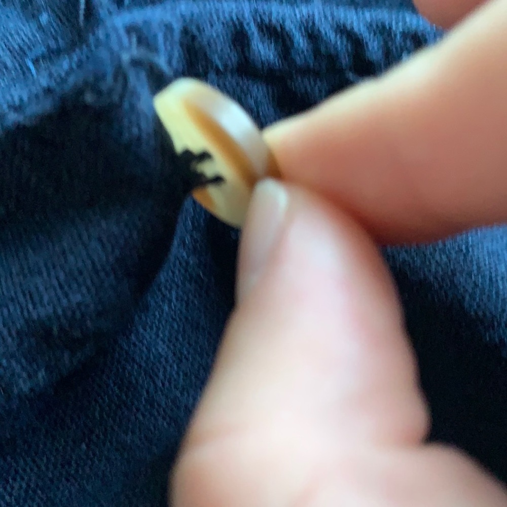 Vero Moda Navy Button Down Top - image 3